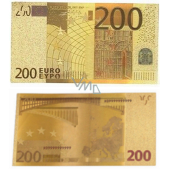 Talisman Gold plastic banknote 200 EUR