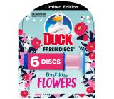 Duck Fresh Discs First Kiss Flowers Toilet gel for hygienic cleanliness and freshness of your toilet 36 ml