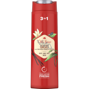 Old Spice Oasis 3in1 shower gel for face, body and shampoo for men 400 ml