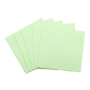 Cleaning cloth - silver cloth green 8 x 8 cm 50 pieces