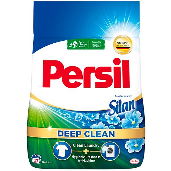 Persil Deep Clean Freshness by Silan washing powder for white and coloured laundry 17 doses 1,02 kg