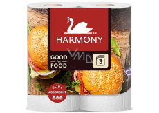 Harmony Good for Food 3 ply paper kitchen towels 2 pieces