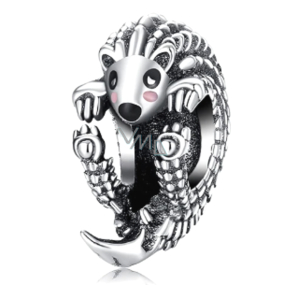 Charm Sterling silver 925 Nutcracker, bead on bracelet animal