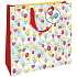 Nekupto Gift paper bag 32,5 x 32,5 x 14 cm Balloons
