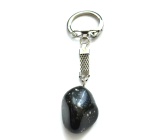 Jasper Ocean Troml pendant keychain natural stone, approx. 10 cm