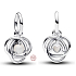 Charm Sterling silver 925 Artificial pearl circle of eternity June, pendant on bracelet symbol