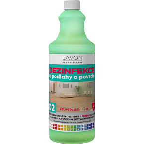 LAVON Disinfectant for Floors and Surfaces, 1 l