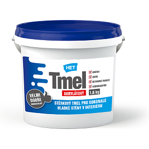 Het Acrylic Filler for Plasterboard, Masonry and Plasters, 1.6 kg