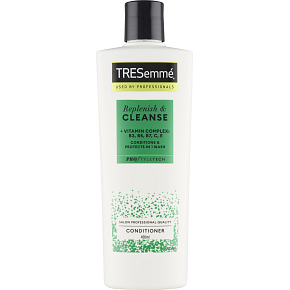 TRESemmé Replenish & Cleanse conditioner with vitamins for oily hair, 400 ml