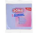 Söke Economic multi-purpose cloth 38 x 38 cm 3 pieces