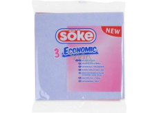 Söke Economic multi-purpose cloth 38 x 38 cm 3 pieces