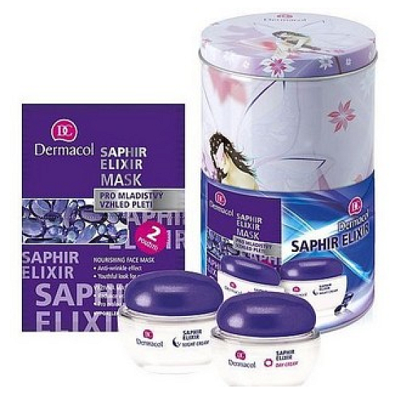 Dermacol Saphir Elixir II gift set - Intensive rejuvenating care from 40 years