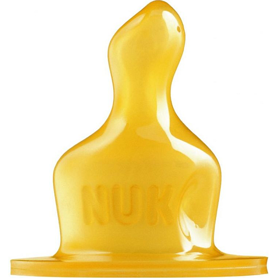 Nuk Classic latex pacifier 6 + months size 2 With small suction opening 1 piece