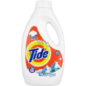 Tide Alpine Fresh liquid washing powder for white and color-fast linen 21 doses of 1,365 l