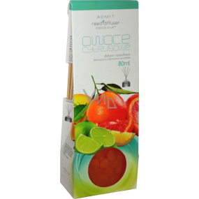 Reed Diffuser Citrus incense sticks air freshener 80 ml