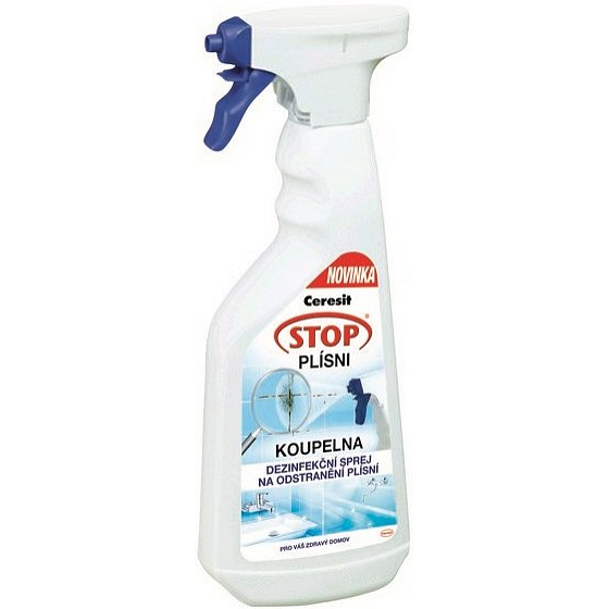 Ceresit Stop Mold Bathroom Disinfectant Spray To Remove Mold 500 ml sprayer