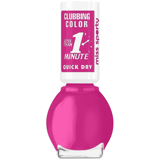 Miss Sports Clubbing Color nail polish 075 Grenadine 7 ml