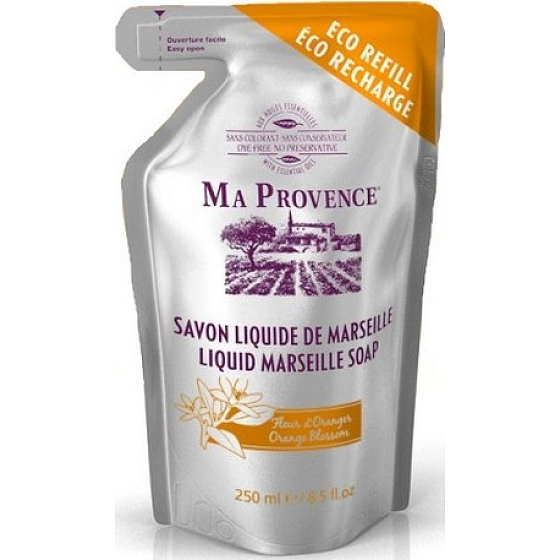 Ma Provence Bio Orange Blossom Liquid Soap Refill 250 ml