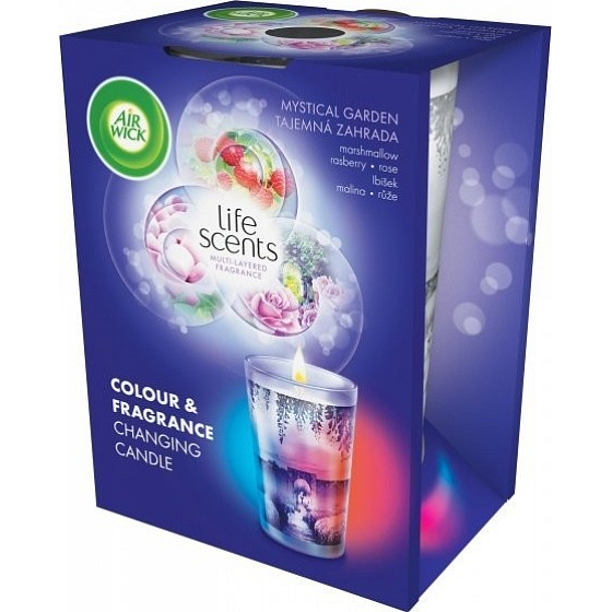 Air Wick Multicolor Mysterious garden scented candle 140 g