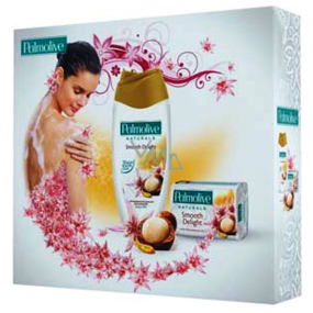 Palmolive Naturals Macadamia shower gel 250 ml + Naturals Macadamia solid soap 90 g, cosmetic set