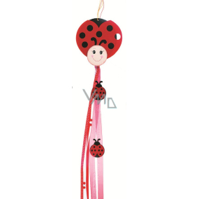 Felt ladybug for hanging 87 cm