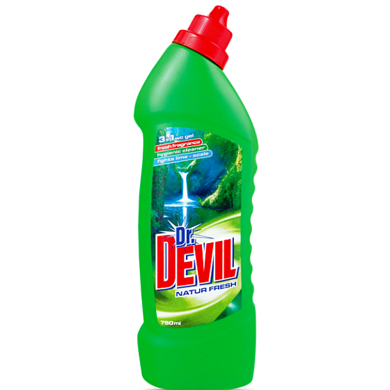 Dr. Devil Natur Fresh 3in1 Wc Liquid Cleaner 750 ml
