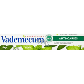 Vademecum Anti Caries & Natural toothpaste 75 ml