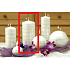 Lima Galaxy candle white cylinder 70 x 150 mm 1 piece