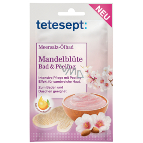 Tetesept Almond blossom bath and peeling 65 g