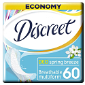 Discreet Deo Spring Breeze Panty Liners for Everyday Use 60 Pieces