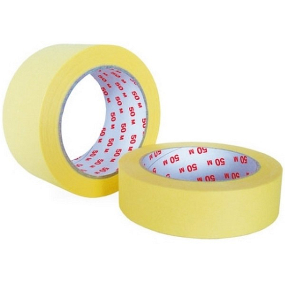 Perdix Masking Tape up to 60 Degrees 50 mm x 50 m Crepe