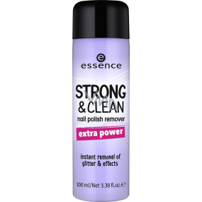Essence Strong & Clean Nail Polish Remover nail polish remover 02 100 ml