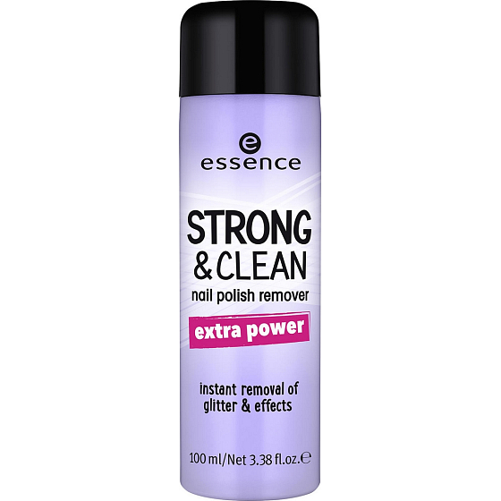 Essence Strong & Clean Nail Polish Remover nail polish remover 02 100 ml