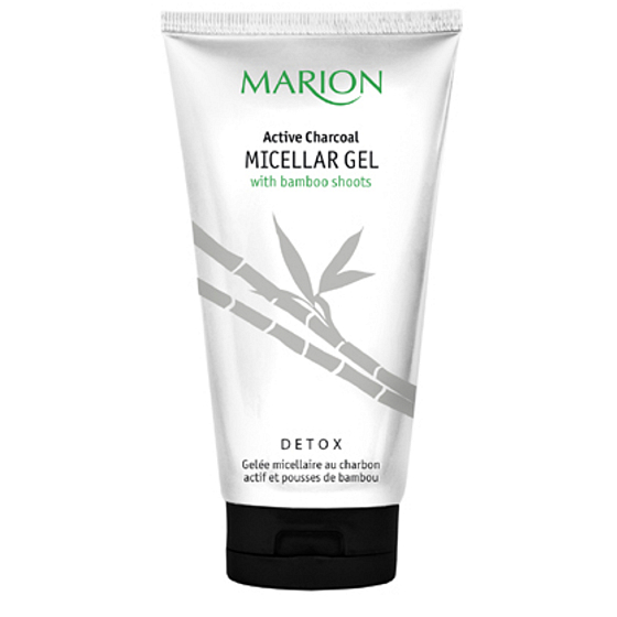 Marion Detox Black Micellar Gel Bamboo micellar face gel removes makeup residues 150 ml