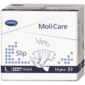 MoliCare Slip Maxi L 120-150 cm 9 drops adhesive diaper panties for very severe incontinence 14 pieces