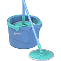 Spontex Aqua Revolution System flat mop + bucket 3 l