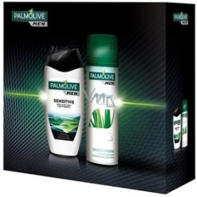 Palmolive Men Sensitive shower gel for men 250 ml + Sensitive shaving foam 300 ml, cosmetic set
