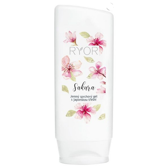 Ryor Sakura gentle shower gel with Japanese cherries 200 ml