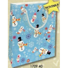 Nekupto Gift paper bag 23 x 18 x 10 cm Christmas 1709 40 WBM
