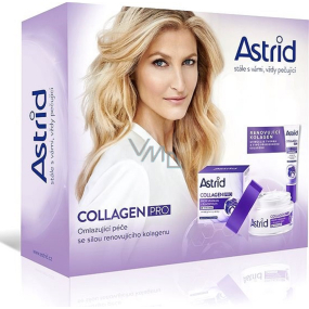 Astrid Collagen Pro Anti-Wrinkle Day Cream 50 ml + Eye Cream 15 ml, cosmetic set