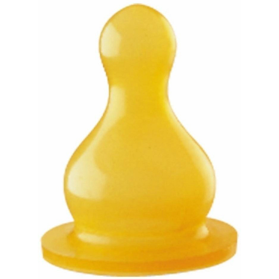 Baby-Nova Latex teat round 0-3 years