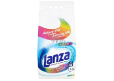 Lanza Fresh & Clean Color washing powder for colored laundry maintains color intensity, with a pleasant scent of 90 doses of 6.3 kg