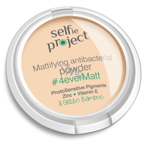 Selfie Project 4ever Matt mattifying antibacterial powder Natural color 9 g