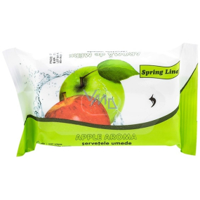 Doctor Wipes Spring Line Apple Wet Wipes 15 Pieces