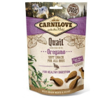 Carnilove Dog Quail with oregano delicious crispy treat for all dogs for healthy digestion 200 g