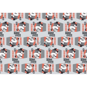 Mimoni Gift wrapping paper Christmas red-grey
