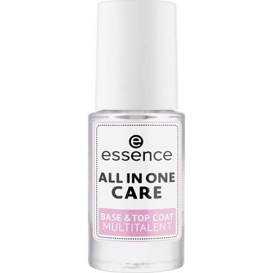 Essence All in One Care Base & Top Coat topcoat and base coat for nails 8 ml