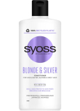 Syoss Blonde & Silver Conditioner for highlights, blonde and grey hair 440 ml