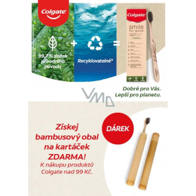 GIFT Colgate Bamboo case for toothbrush
