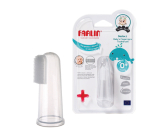 Baby Farlin Silicone toothbrush for finger transparent for children
